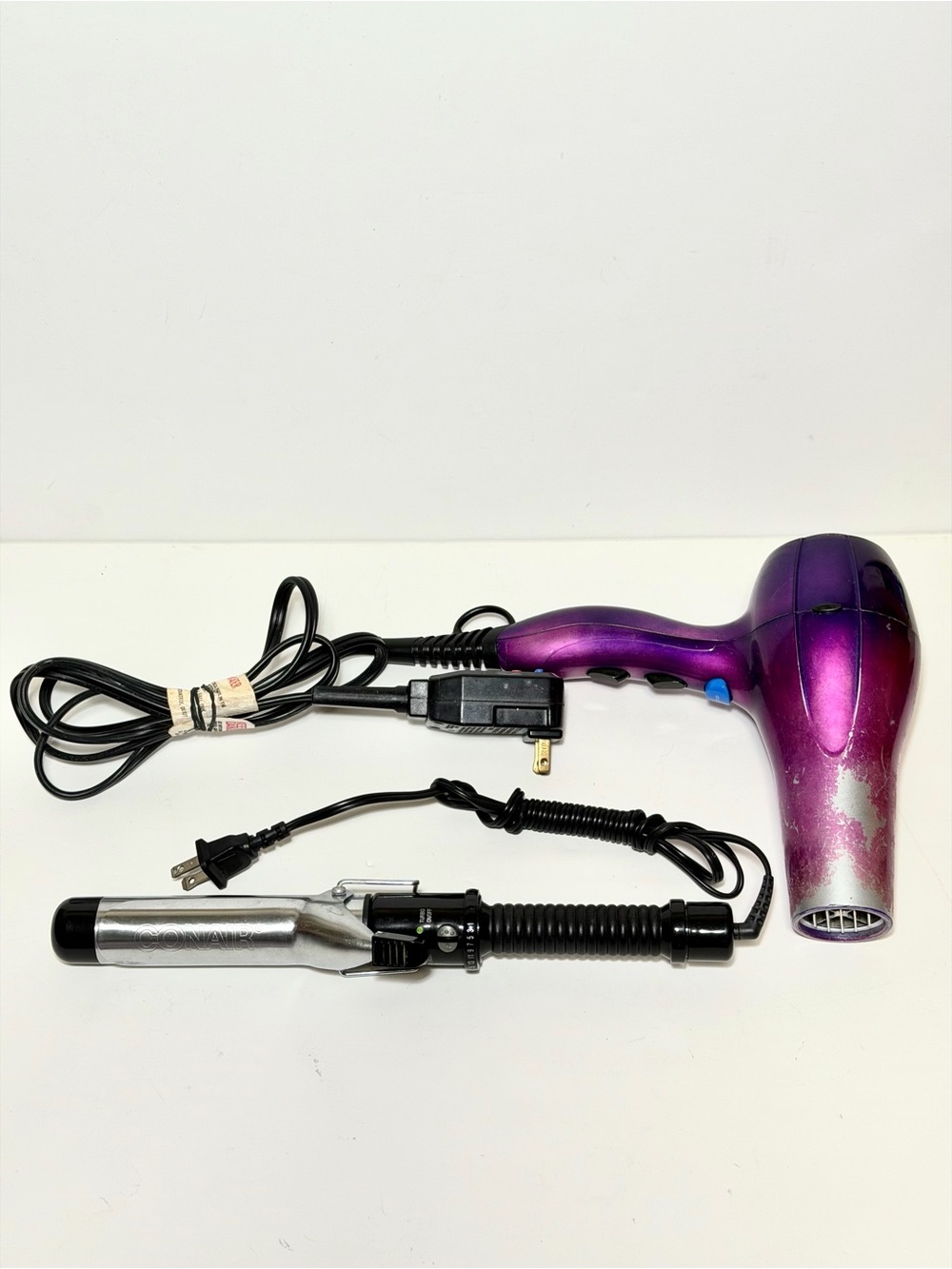 Conair Hair Styling Bundle - InfinitiPRO Hair Dryer & Instant Heat Curling Iron